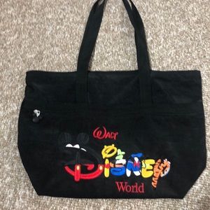 Embroidered Walt Disney World tote bag